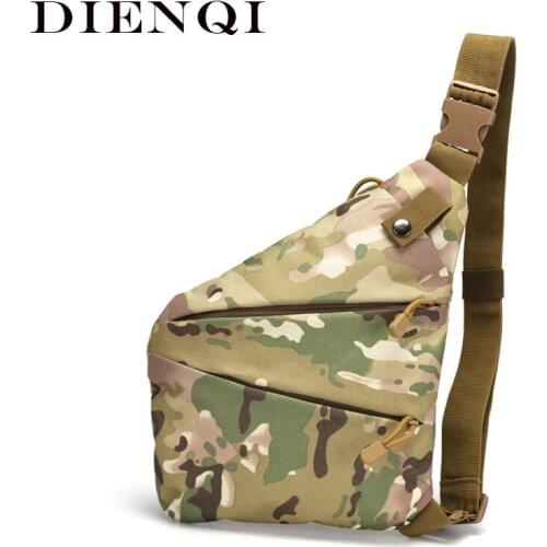 Tactical Multifunction Chest Bag Anti-theft Cell Phone Shoulder Bags Male Waterproof Out Sling Bag Pack Crossbody Bag for Men