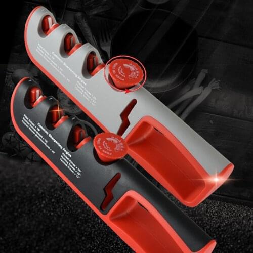 Kitchen Sharpener Family 4 in 1 Sharpener New Sharpener Adjustment Manual Tungsten Steel Sharpener