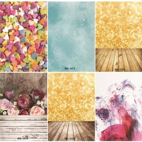 ZHISUXI Vinyl Custom Photography Backdrops Prop Wall and floor flower Photography Background #0193