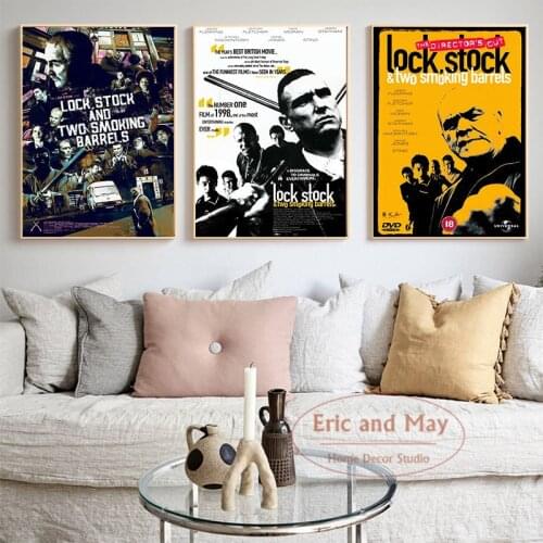 Lock Stock And Two Smoking Barrels Movie Posters And Prints Wall Art Canvas Painting Pictures Aesthetic Room Decor Affiche