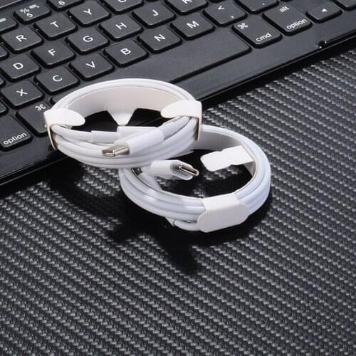 10Pcs/Lot 18W PD Charging Cable USB C For Phone 11 Pro Max Data Cable Type C Quick Charge For USB-C Core to 8Pin With Box 1M