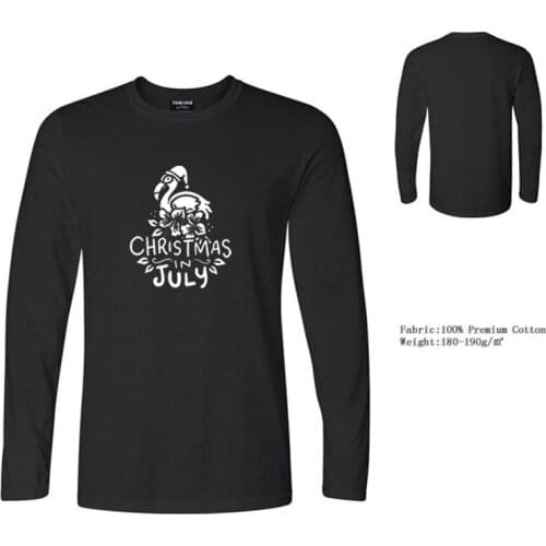 2021 Spring Autumn Men T Shirt Funny TARCHIA Mens T-Shirts Printed Casual Long Sleeve Cotton O-Neck Tees Tops Homme