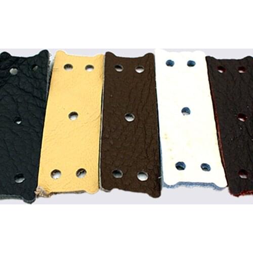 5 Pcs/Set Hunting Microfiber Leather Slingshots Pouches Outdoor Shooting Bow Genuine Cow Leather Hunting Slingshot Accessories