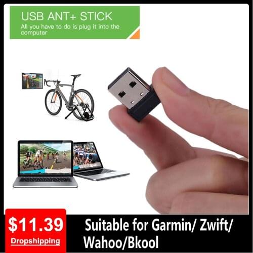 Mini ANT+USB Stick Adapter Dongle ANT USB Stick Adapter Portable for Garmin for Zwift for Wahoo cycling Garmin Forerunner