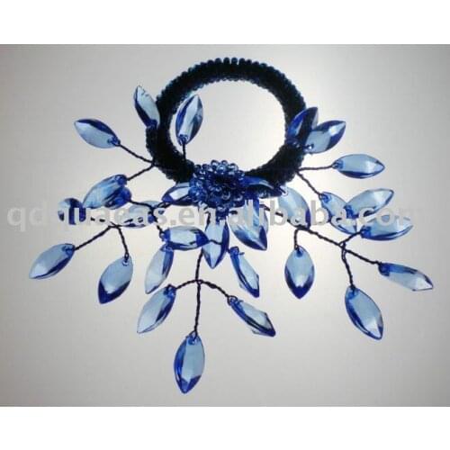 Acrylic Flower Wedding Napkin Ring