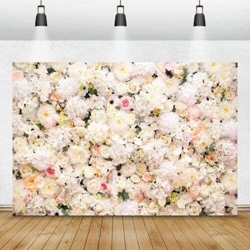 Laeacco Photo Backdrops Wedding Spring Blossom Flower Wall Party Baby Portrait Photography Background Photocall For Photo Studio