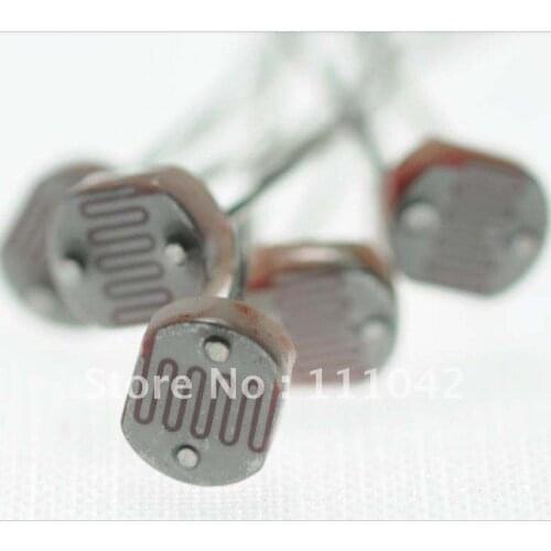 Photoresistor 5528 CDS, the optical switching elements, photoelectric detection devices, 5MM resistance 40pcs