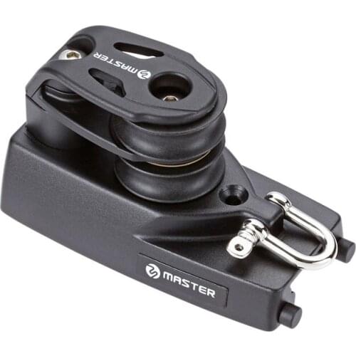 Marine Boat Yacht Sailboat Dinghy 22mm 0.87 Inch 22mm Control End Double Sheave Travelers & Genoa Systems Master EC-2211F