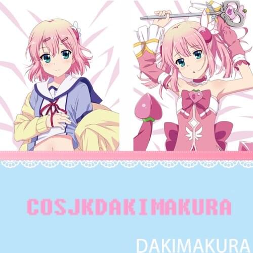 The Demon Girl Next Door Chiyoda Momo Anime Female HD Print Pillowcase Body Hugging Pillow Cover Case Bedding Exquisite Gift