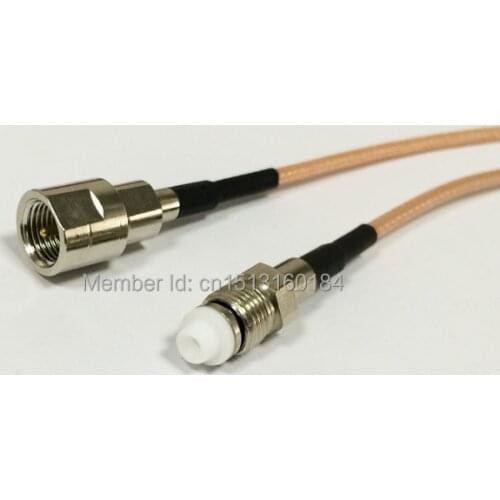 New Modem Coaxial Cable FME Male Plug Connector To FME Female Jack Connector RG316 Cable Pigtail 15CM 6" Adapter