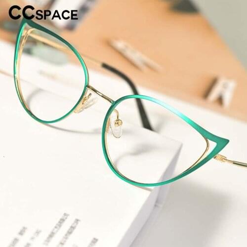 53445 Cat Eye Anti Blue Light Ladies Eyewear Decorative Fashionable Womens Working Computer Glasses
