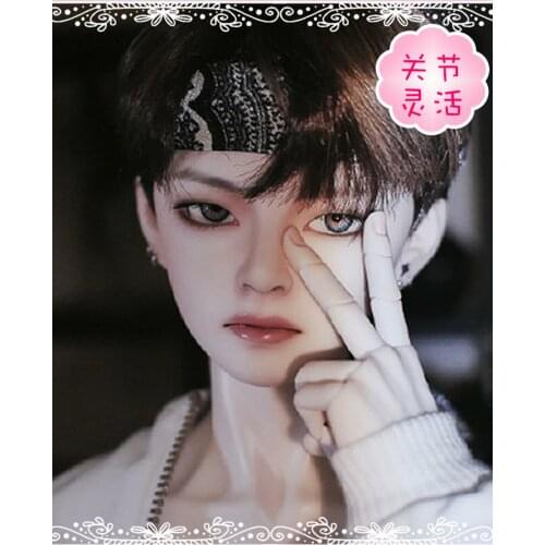 Hwayoung BJD Ball Jointed Doll 1/3 Handsome Free Eyes Resin Figures Gift Toys Optional full set