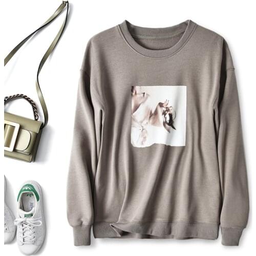 Женские толстовки с принтом Shuchan China At AliExpress