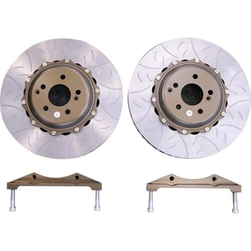 Oversize direct replacement rear brake disc for Benz C63