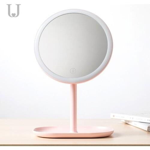 Youpin Jordan&Judy LED Makeup Mirror Touch Control LED Fill Light Cosmetic Vanity Mirror With Adjustable Storage Base