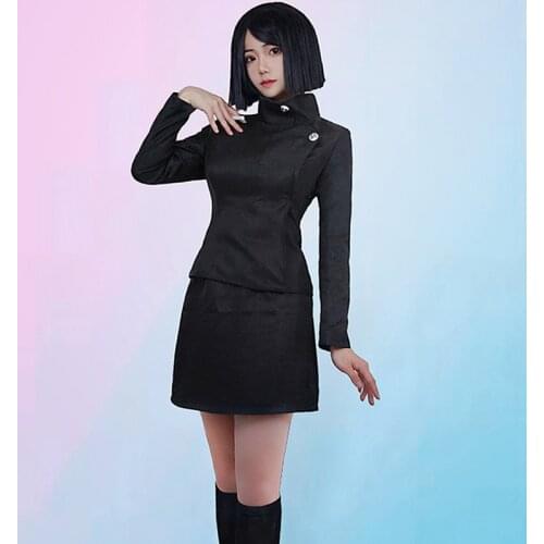 Anime Jujutsu Kaisen Ieiri Shoko Cosplay Costume Women Fancy Suit Top+Skirts Halloween Carnival Uniforms Custom Made