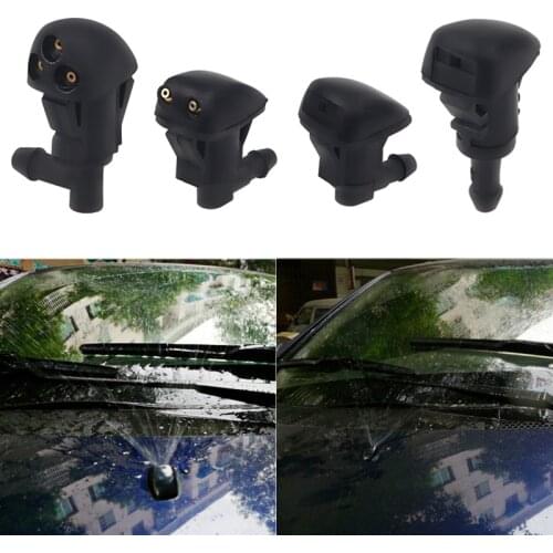 4 Models for Dodge Jeep Toyota car rain nozzle windshield washer wiper sprinkler for Chevrolet Cruze Chrysler wiper accessories