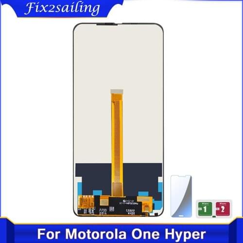 6.5'' Original For Motorola Moto One Hyper LCD Display Touch Screen Digitizer Assembly For MOTO OneHyper XT2027 LCD Screen