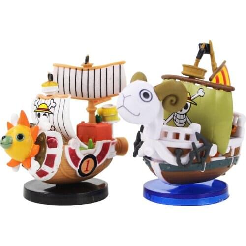 Anime Figures Going Merry Thousand Sunny Pirate Ship of Straw Hat Pirates Collectible Model Toys