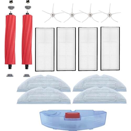 High Quality Microfiber Pro-Clean Mopping Cloths Side Brush for Xiaomi Roborock T7 T7S T7plus T7Splus S7 and S7Max S70 S75 Parts
