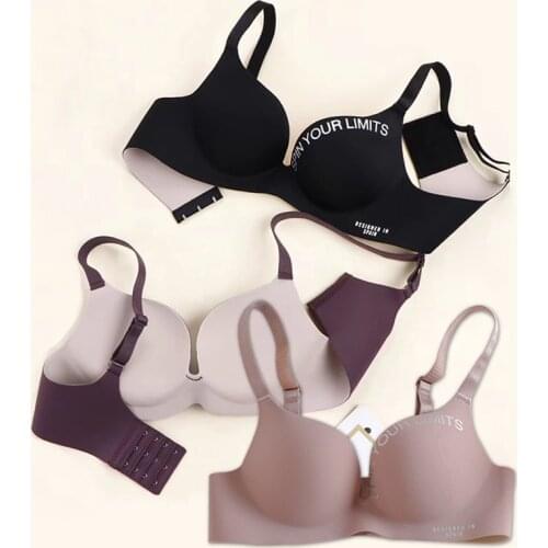 Seamless Bras Women Fashion Bra Push Up Lingerie Wirefree Bralette Sexy Plunge Brasserie Comfort Underwear Female Intimates #F