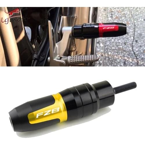 For YAMAHA FZ8 FZ8N FZ 8 Newest Flash Deal Motorcycle Accessories CNC Frame Crash Pads Exhaust Sliders Crash Protector With Logo