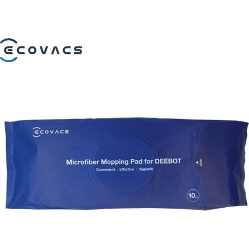 ECOVACS Original 10 pcs Microfiber Mopping Pad for Deebot T8 AIVI T8 max T9 AIVI series