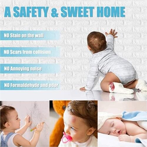 HOT Wallstickers 3D Stone Brick Self Adhensive Wall Stickers Easy Paste and Peel Off Back splash Wall Paper Shelf Paper