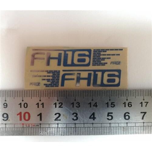 Rc Toys Model Truck Body Shell Logo Stickers For 1/14 Scale Remote Control Toy Car Tamiya Tractor Trailer FH16 56360 Parts