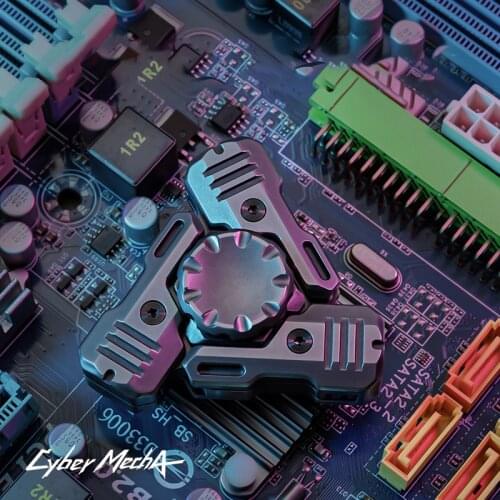 AMMO Design Cyberpunk Sonic Mecha Fingertip Gyro EDC Adult Decompression Toy Fidget Spinner