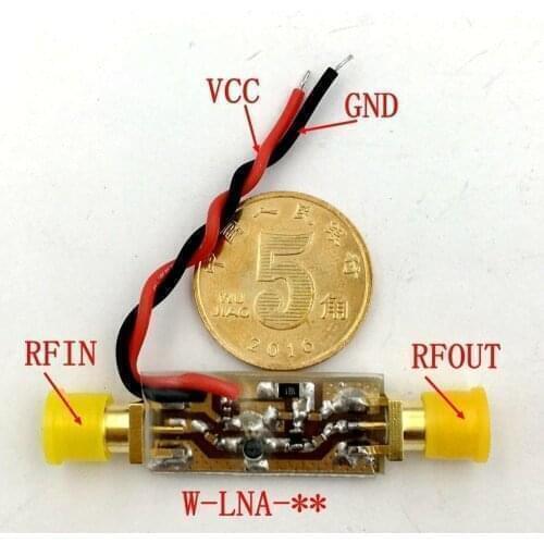 LNA 10KHZ-8GHZ High Gain RF Amplifier Low Noise Module 25DB 18DB 30DB 20DB 10DB FM HF VHF / UHF Ham Radio