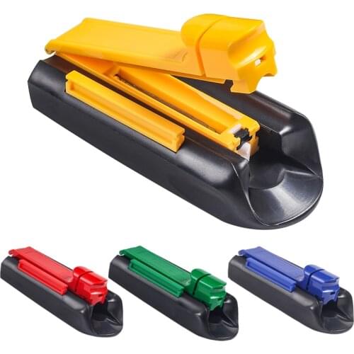 New 1pcs Manual Cigarette Tobacco Injector Rolling Machine Single Tube Filling Roller Maker Smoking (4colors)