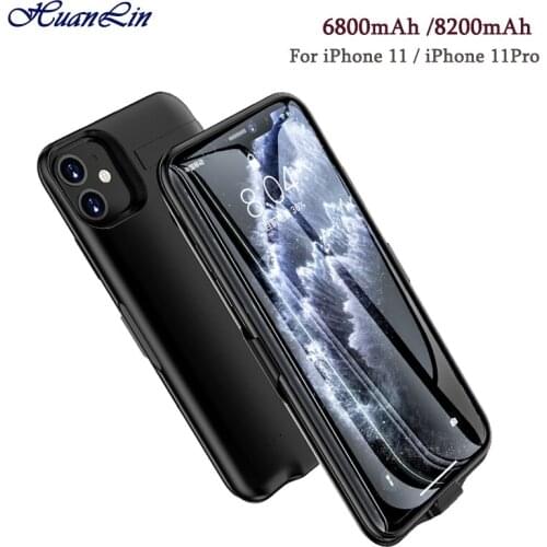 New Battery Charger Cover For iPhone 11 / iPhone 11Pro 6800 mAh Portable Power Bank For iPhone 11Pro Max 8200mah