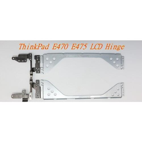Original Laptop LCD Hinge For Lenovo ThinkPad E470 E475 Plastic Cover Laptop Bracket Shaft No fit Metal LCD Cover Laptop 01HW717