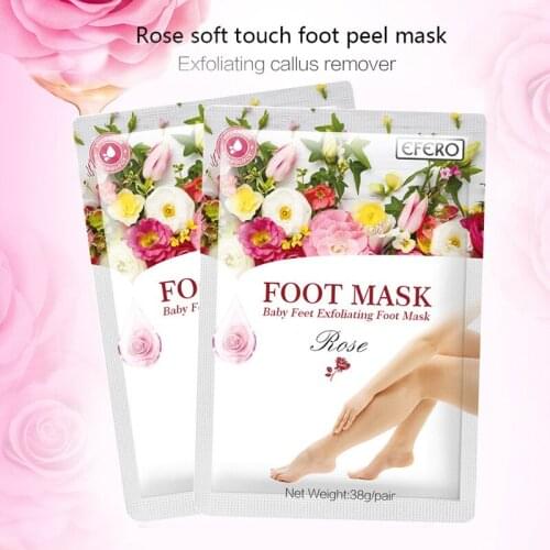 Exfoliating Foot Masks Pedicure Socks Exfoliation for Feet Mask Remove Dead Skin Heels Foot Peeling Mask for Legs