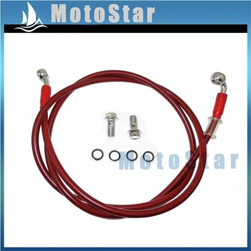 43" Front Hydraulic Brake Line Hose For Pit Dirt Bike ATV Quad Go Kart Motorcycle