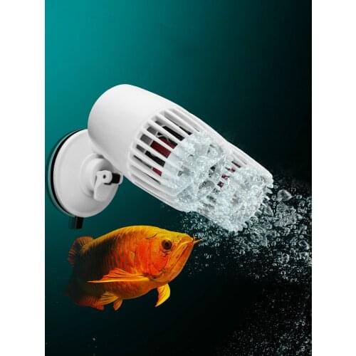 Fish Tank Submersible Wave Pump Mute Small Aquarium Blowing Fish Poop Circulation Manure Pump Oxygenation
