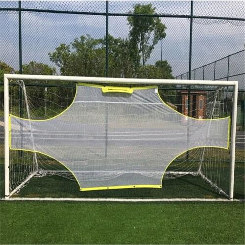 Portable 5-11 Person Football Soccer Training Target Practice Training Shot Goal Net Soccer Ball for Children Students Adult