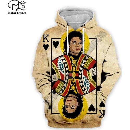 PLstar Cosmos Pop King Michael Jackson casual Streetwear Pullover colorful 3DPrint Zipper/Hoodies/Sweatshirt/Jacket/Men Women 14