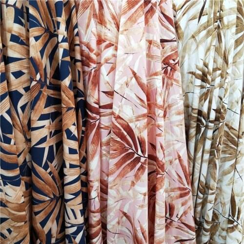 Holiday Dress Fabric Stretchy Chiffon Dress Fabric Party Holiday Skirt Cloth DIY Sewing Fabric