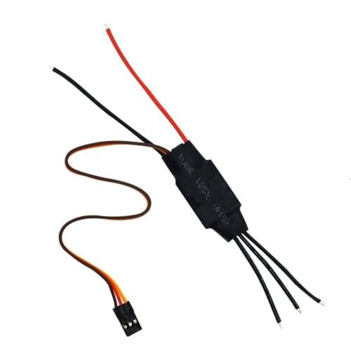 RC Boat Brake12A/20A/30A/40A/50A/60A/80A 2S-3S Brushed ESC Two Way Speed Controller Welded T Plug/XT60 for Remote Control