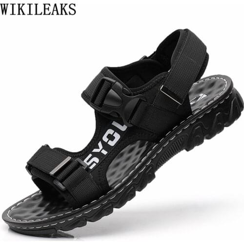 Beach Sandals Man 2021 Summer Shoes Men Sandals for Men Outdoor Beach Shoes Black Sandals Men Casual Shoes Zapatos Hombre Scarpe