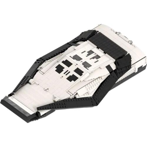 MOC Universe Space Plane Ship Movie Ranger Through Time Space Wormhole Spacecraft Building Blocks Modular Block Model Toys