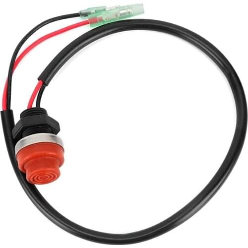 Universal Boat Outboard Engine Motor Start Kill Switch Keyless Push Button , Applicable to All for Yamaha Ships