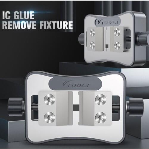 Universal BGA CPU IC Glue Remove Fixture for 1.5-20mm Mobile Phone Computer PAD PCB Repair Holder Clamp Motherboard Jig Rework