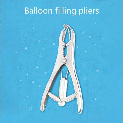 Balloon Expansion Pliers Iron Mouth Expander Filling Tool Expansion Tool Press To Open For Feathers Sequins Petals Powder