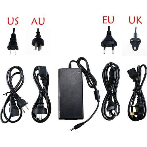 DC12V 10A Power Adapter for Led Strip 120W Voltage Transfomer with EU US UK AU Plug Power Supply Led Driver for 5050 led strip