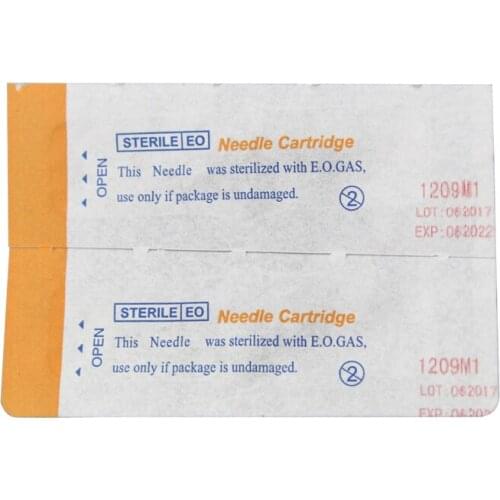 20pcs RMTatto open professional needle Sterile Disposable Tattoo Needles For Tattoo Rotating Pen Round Liner Shader Supplies0.35