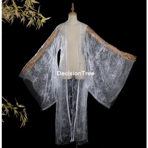 2021 fairy ancient chinese costume women hanfu coat girl traditional clothing fairy cosplay princess suits chinese hanfu cloak
