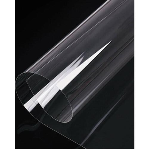 50*120CM Roll Clear Ultra-Transparent PVC Fabric Soft Glass Cloth Waterproof Flexible Crystal Sheet DIY Screen Film Craft Decor
